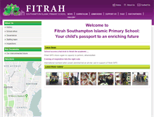 Tablet Screenshot of fitrahschool.com